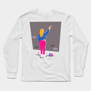 Graffiti Artist Long Sleeve T-Shirt